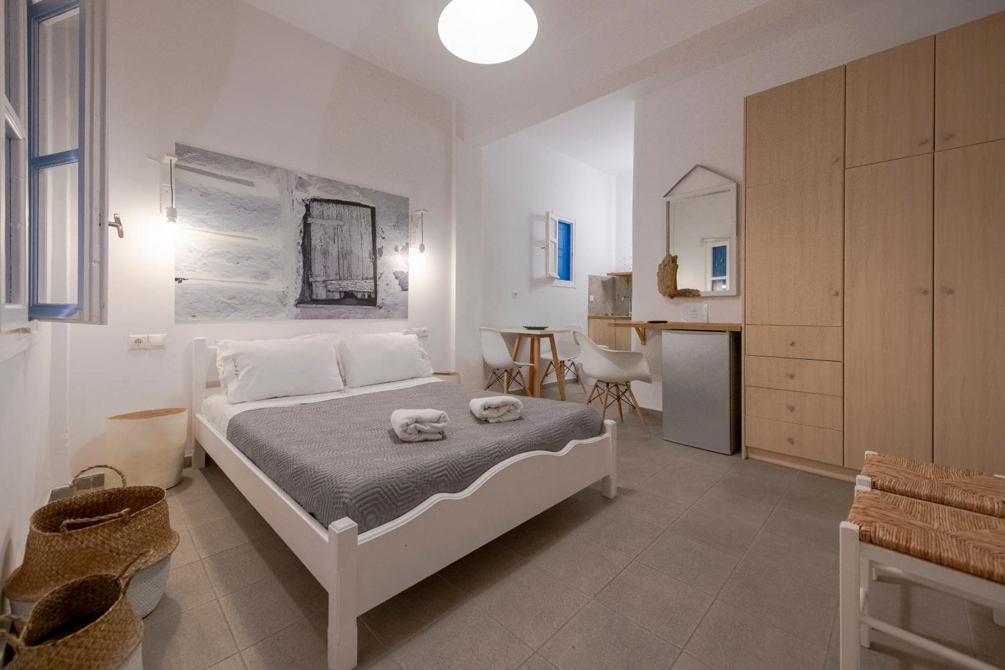 Mykonos Town White And Grey Chora 아파트 외부 사진