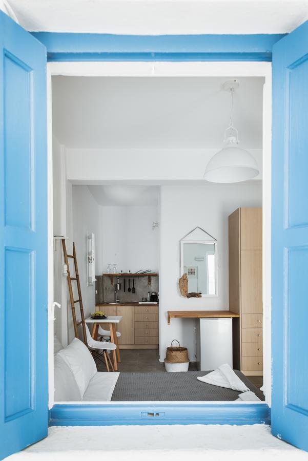 Mykonos Town White And Grey Chora 아파트 외부 사진