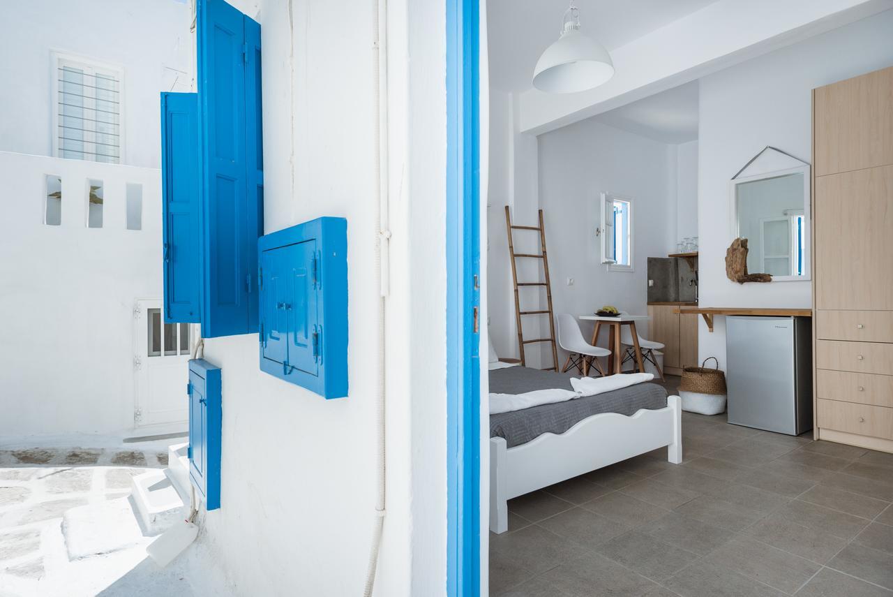 Mykonos Town White And Grey Chora 아파트 외부 사진
