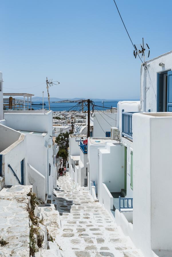 Mykonos Town White And Grey Chora 아파트 외부 사진